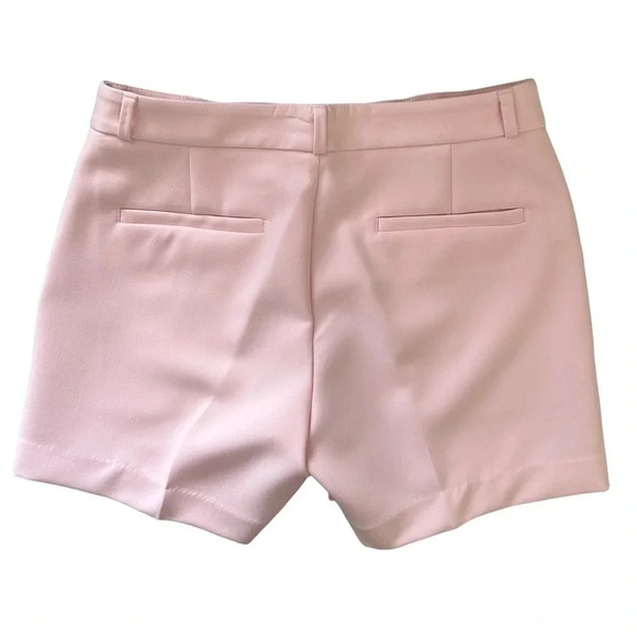 Banana Republic Tailored Shorts  Stretch Crepe Blush Pink Size 0 NWT - Picture 2 of 15